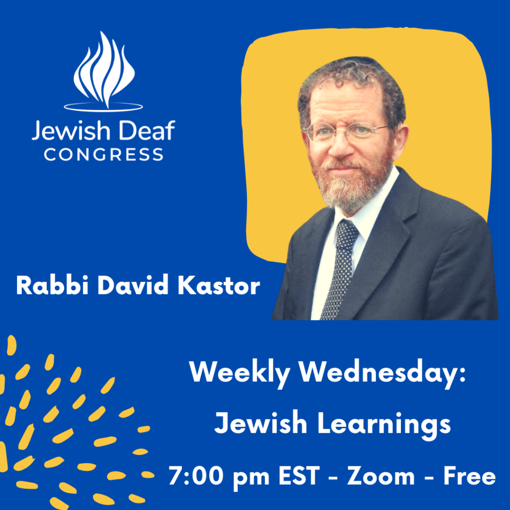 Weekly Wednesday: Jewish Learnings